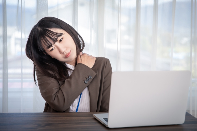 肩こりに悩む方のイメージ あさば整骨院 江戸川台店