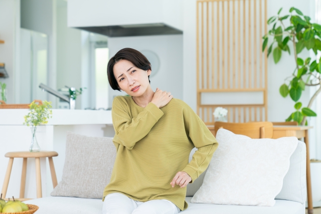 肩こりに悩む方のイメージ あさば整骨院 江戸川台店