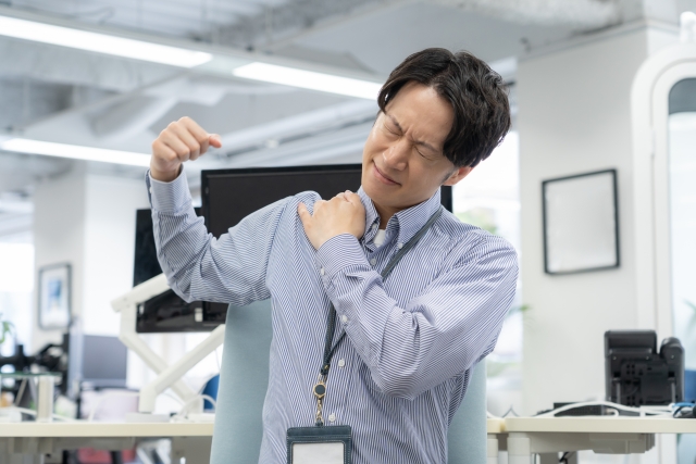 肩こりに悩む方のイメージ あさば整骨院 江戸川台店