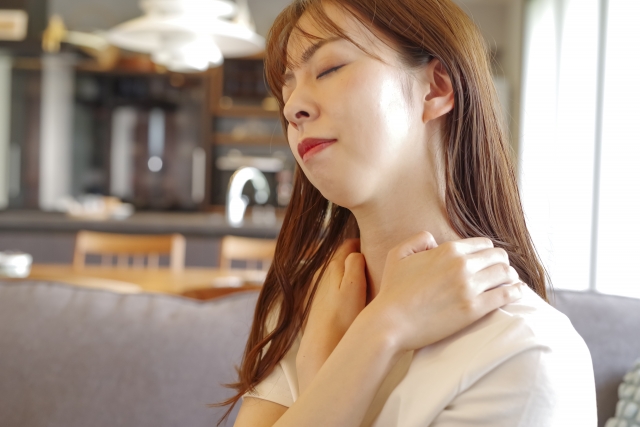 肩こりに悩む方のイメージ あさば整骨院 江戸川台店